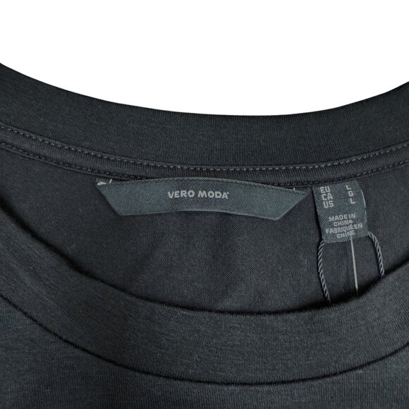 NWT Women's VERO MODA Nelly Ruched Knit "Corset" Top | Size L - Picture 5 of 10